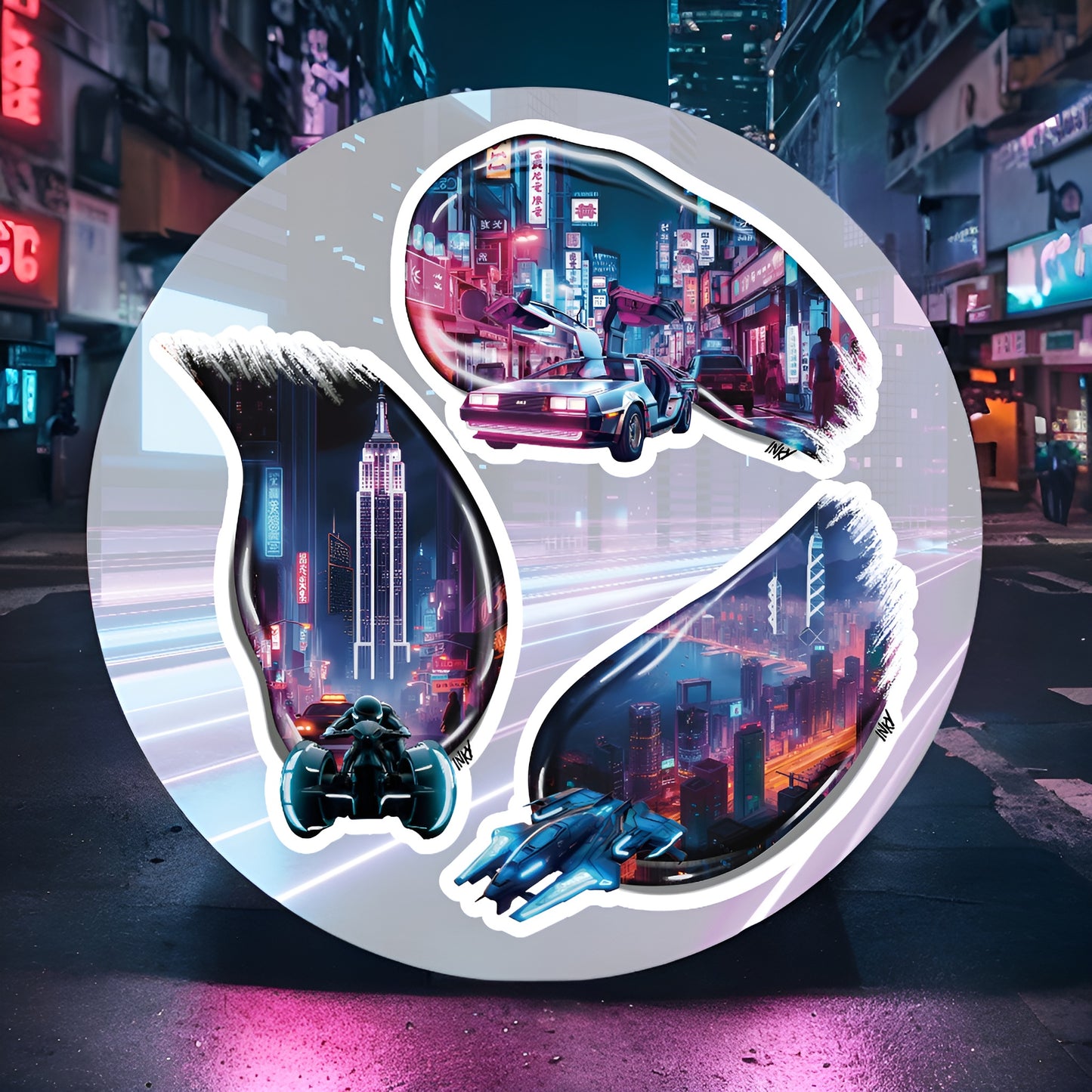 Cyberpunk City 2046